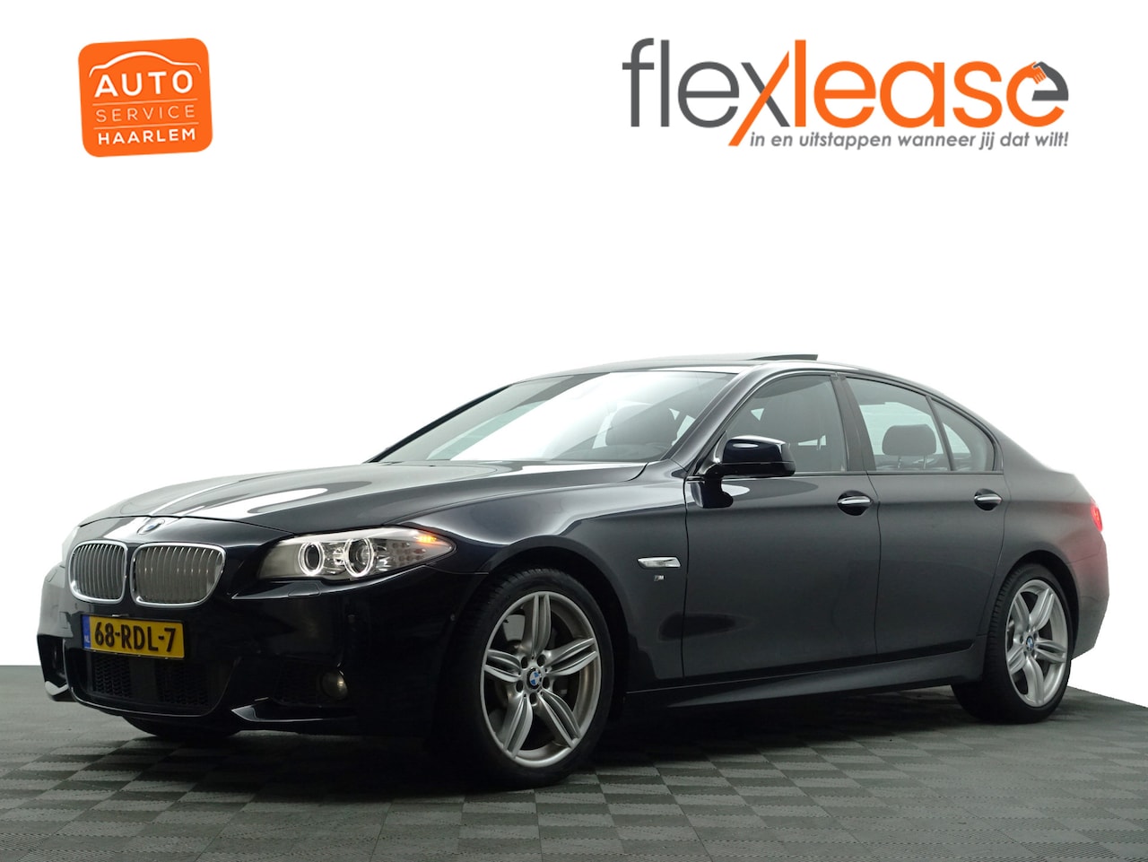 BMW 5-serie - 550xi M Sport Aut- Dealer Onderhouden, Soft Close, Schuifdak, Head Up, Memory, Xenon Led, - AutoWereld.nl