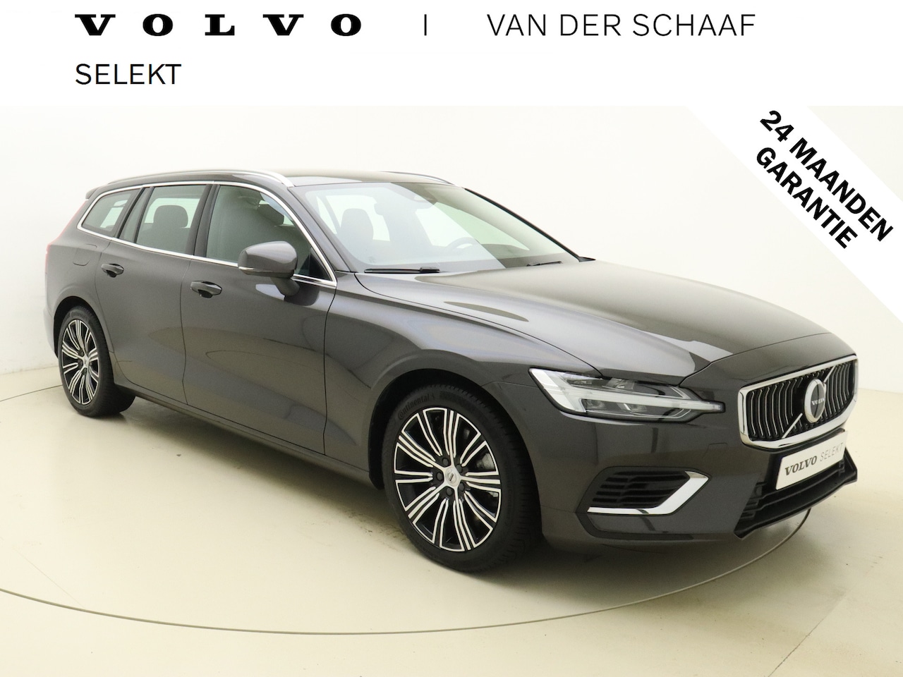 Volvo V60 - T6 350pk Recharge AWD Core Bright / Adapt. Cruise / BLIS / Stoel + Stuurw. verwarming / PD - AutoWereld.nl