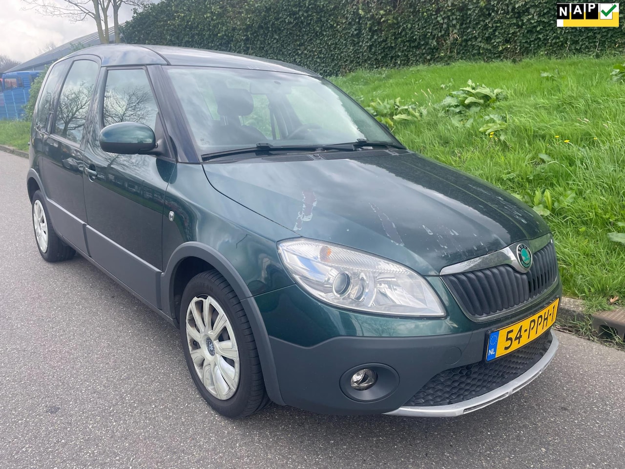 Skoda Roomster - 1.2 TSI Ambition airco - cruise - stoelverwarming - AutoWereld.nl