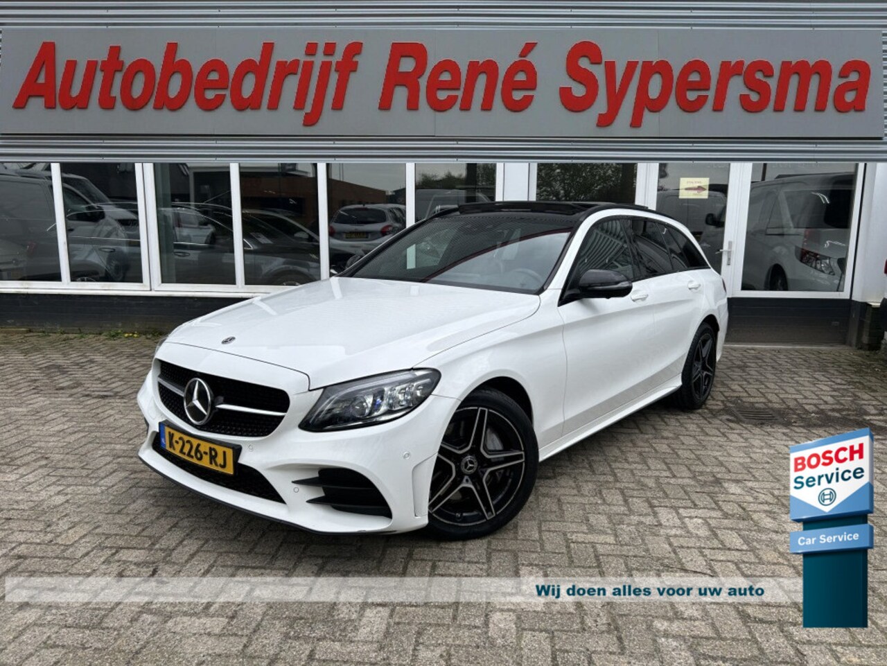 Mercedes-Benz C-klasse Estate - 300 e Business Solution AMG Limited | Panorama dak | Navigatie | Voorstoelen verwarmd - AutoWereld.nl