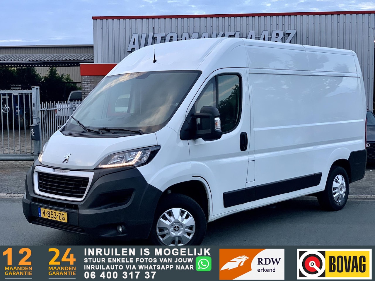 Peugeot Boxer - 330 2.0 BlueHDI L2H2 Premium Pack NAP 1e EIGENAAR - AutoWereld.nl