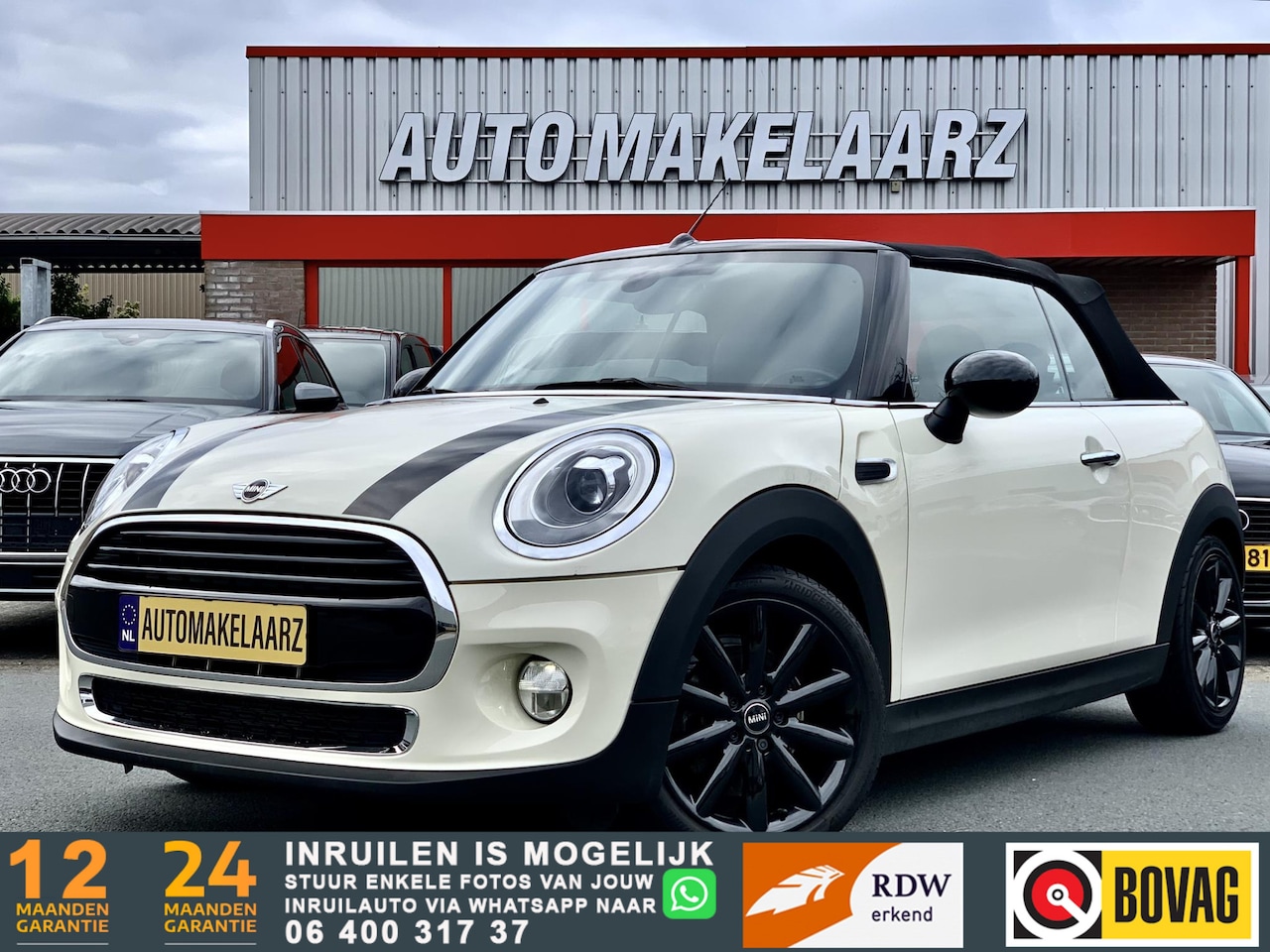 MINI Cabrio - 1.5 Cooper D Chili Business NAVI CLIMA PDC - AutoWereld.nl