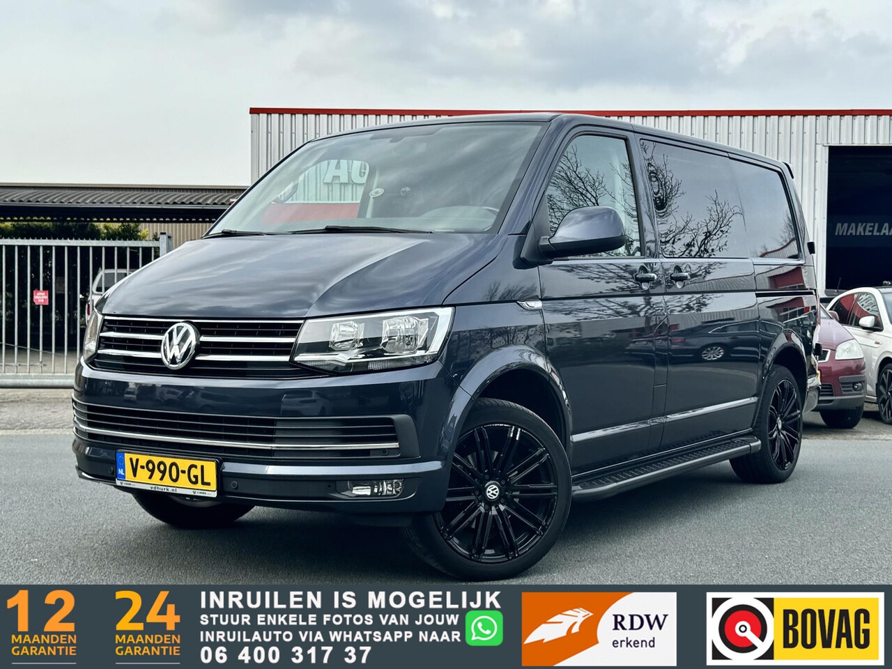 Volkswagen Transporter - 2.0 TDI L1H2 Highline LUCHTVERING 2 SCHUIFDEUREN - AutoWereld.nl