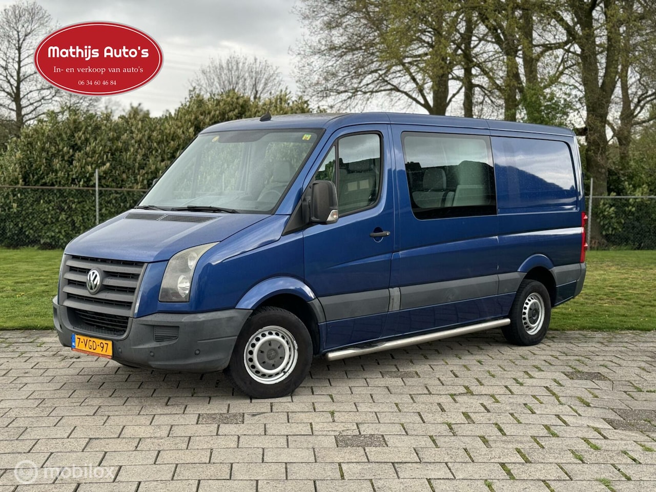 Volkswagen Crafter - Bestel 32 2.5 TDI L2 Dubbelcabine Airco Automaat! nette staat! - AutoWereld.nl