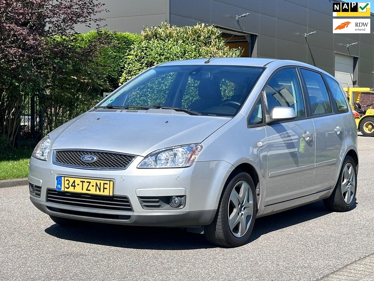 Ford Focus C-Max - 1.8-16V Futura Navigatie*Cruise*Clima*Trekhaak*NAP*Parkeersensoren* - AutoWereld.nl