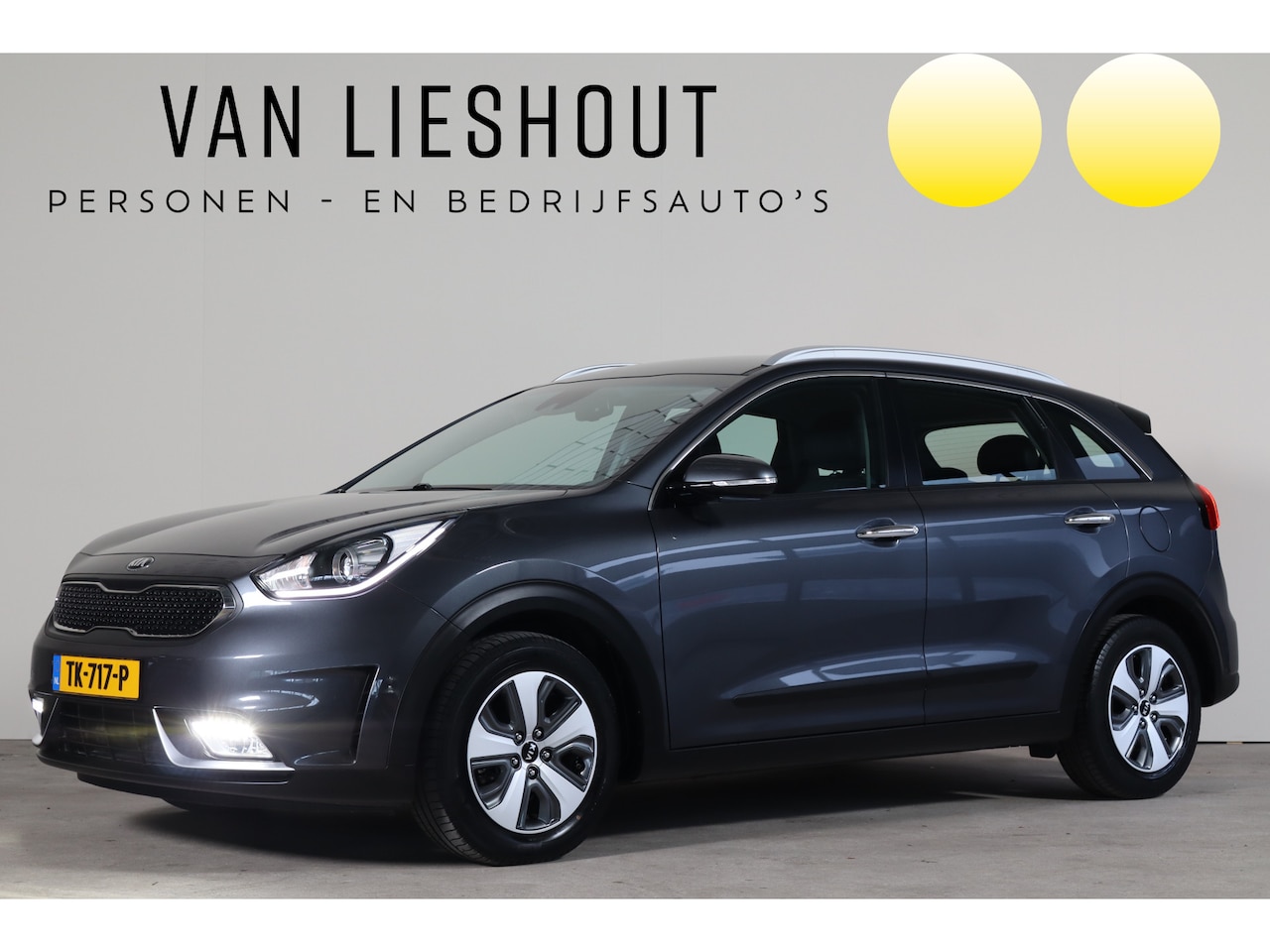 Kia Niro - 1.6 GDi Hybrid DynamicLine NL-Auto!! Carplay I Camera I Half-Leder - AutoWereld.nl