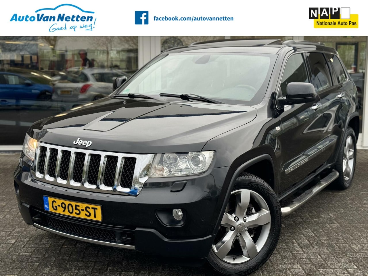 Jeep Grand Cherokee - 3.6 V6 286pk 4X4,Overland First Edition,Leder,Xenon,Panodak,20"lmv, - AutoWereld.nl