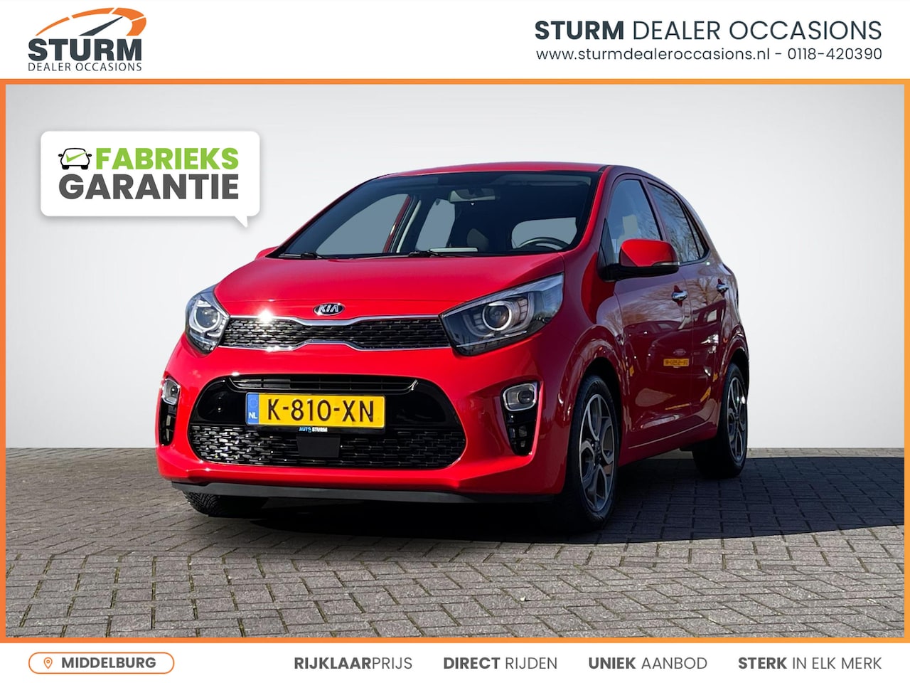 Kia Picanto - 1.0 DPi DynamicPlusLine | Navigatie | Camera | Keyless Entry | Cruise & Climate Control | - AutoWereld.nl