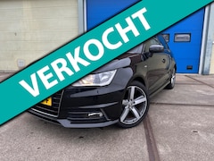 Audi A1 Sportback - 1.0 TFSI Adrenalin S-Line Airco NAVi 5drs Zwart 2016