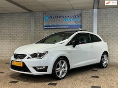 Seat Ibiza SC - 1.4 TSI Cupra, automaat, navi, cruise, 1/2 leder, pano dak, 2 x PDC, airco/clima. 17 Inch