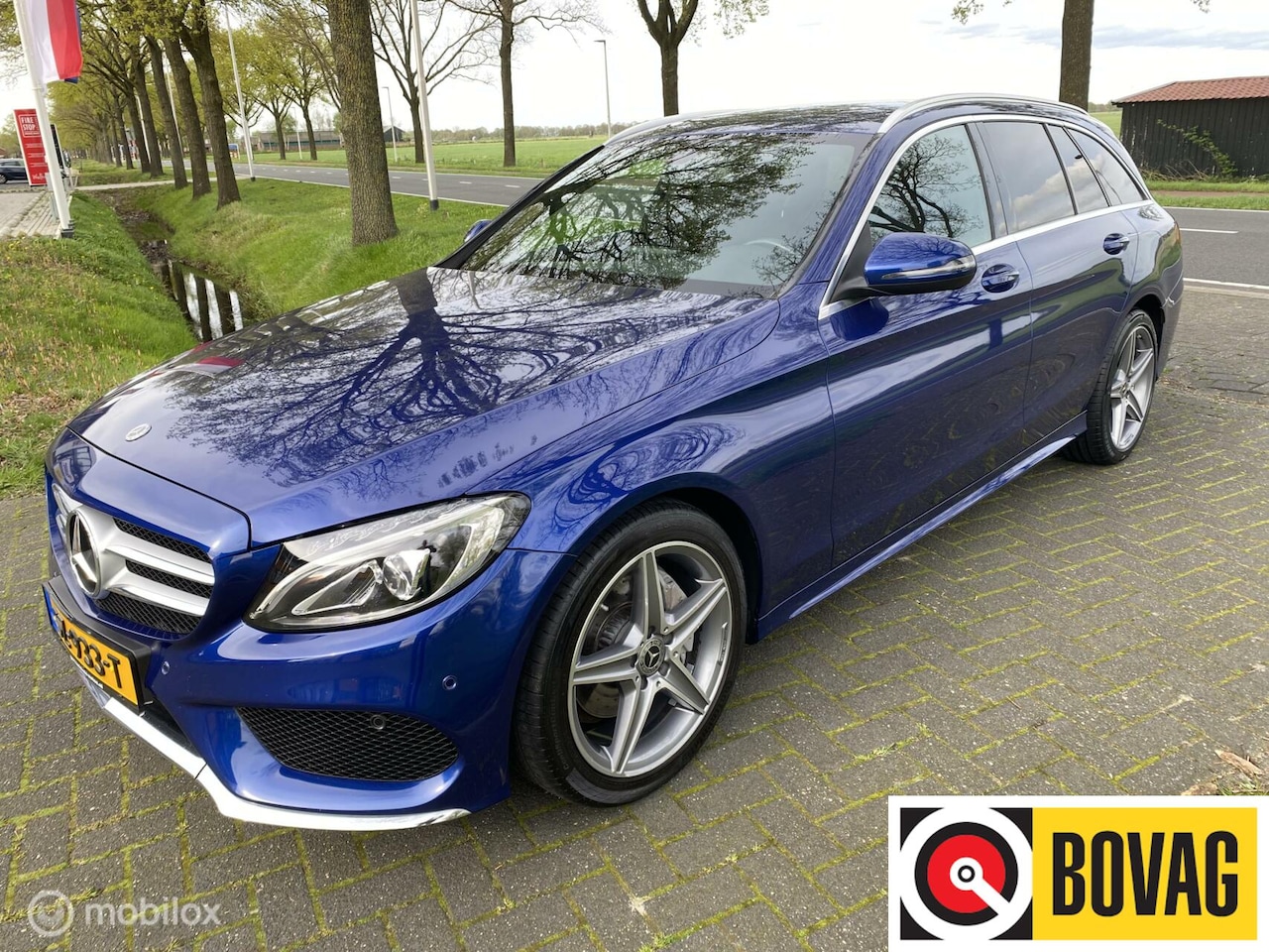 Mercedes-Benz C-klasse Estate - 180 Business Solution AMG | Leder | Camera - AutoWereld.nl