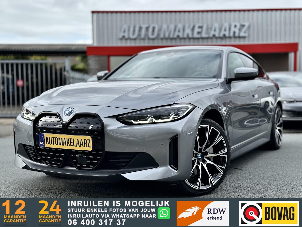 BMW i4 - eDrive35 High Executive 70 kWh SPORT LINE 20 INCH - AutoWereld.nl