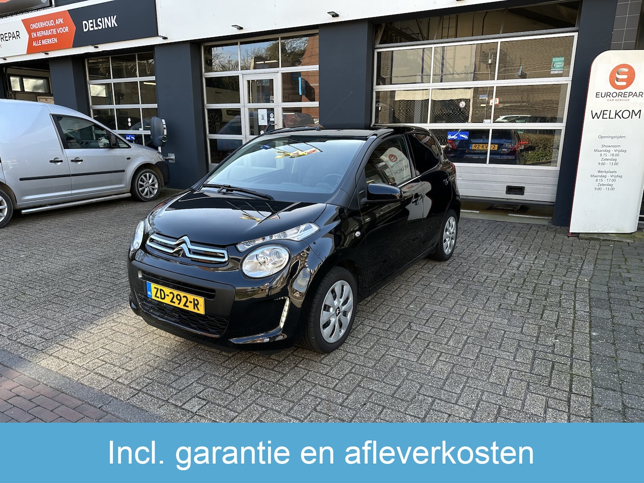 Citroën C1 - 1.0 VTi Feel All-in prijs Airco/ Bluetooth/ Centrale deurvergr/ Getint Glas - AutoWereld.nl