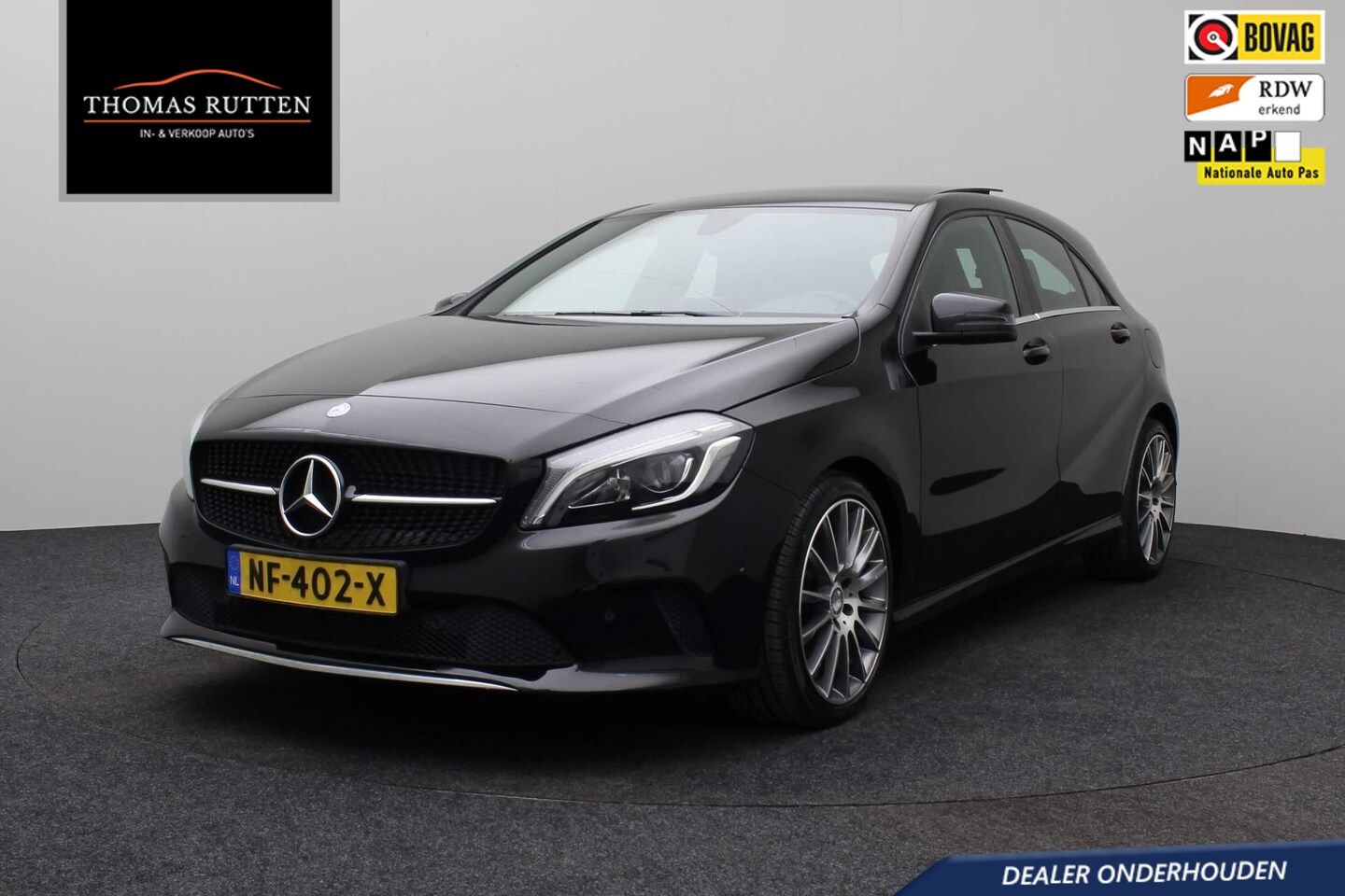 Mercedes-Benz A-klasse - 180 Lease Edition Plus 2017 | Dealer Onderhouden | Schuif-Kantel Dak | Navigatie | Cruise - AutoWereld.nl