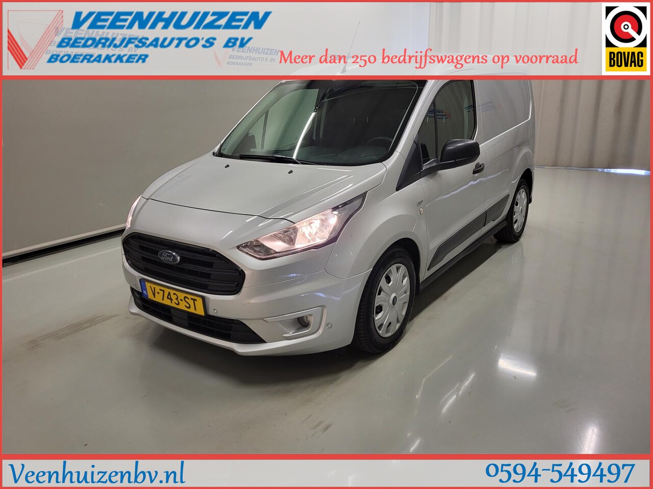 Ford Transit Connect - 1.5EcoBlue 100PK Airco Euro 6! - AutoWereld.nl