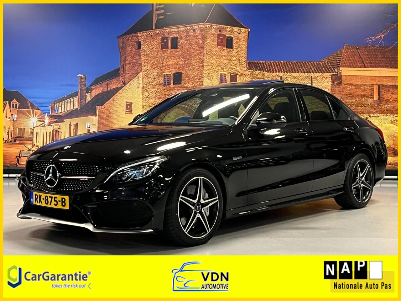 Mercedes-Benz C-klasse - 43 AMG 4Matic Aut Schuifdak HUD Lane Assist - AutoWereld.nl