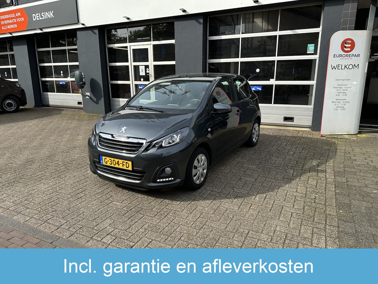 Peugeot 108 - 1.0 e-VTi Active All-in prijs Airco/ Bluetooth/ Centrale deurvergrendeling - AutoWereld.nl