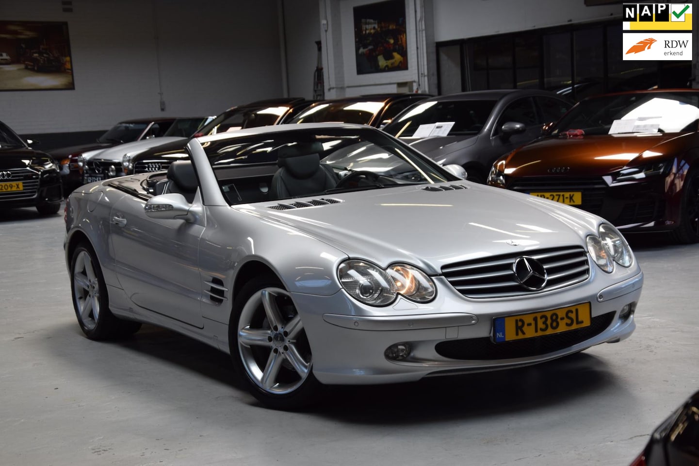 Mercedes-Benz SL-klasse Cabrio - 350 6-Cill|Youngtimer|245pk!!|88600km!!|BTW - AutoWereld.nl