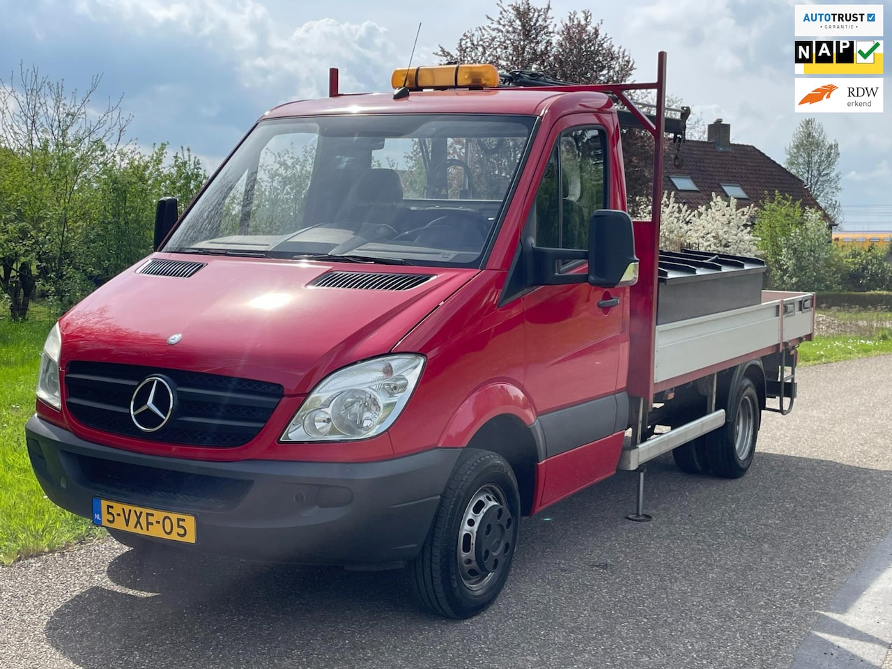 Mercedes-Benz Sprinter - 513 2.2 CDI 366 / Kraanwagen / PTO / Airco / Excl. BTW - AutoWereld.nl