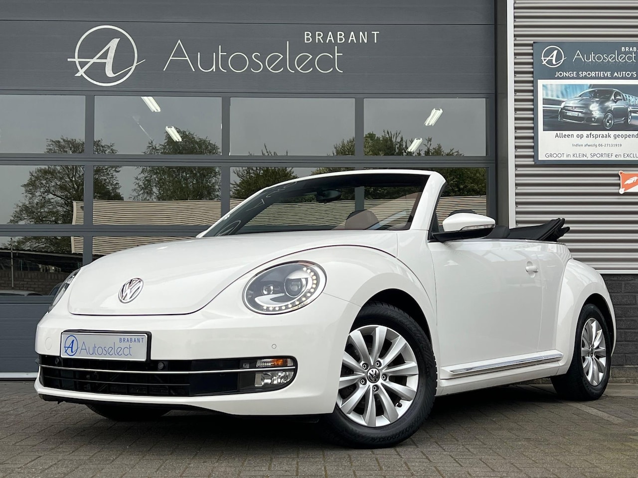 Volkswagen Beetle Cabriolet - 1.2 TSI Design Clima Cruise LED Navi - AutoWereld.nl