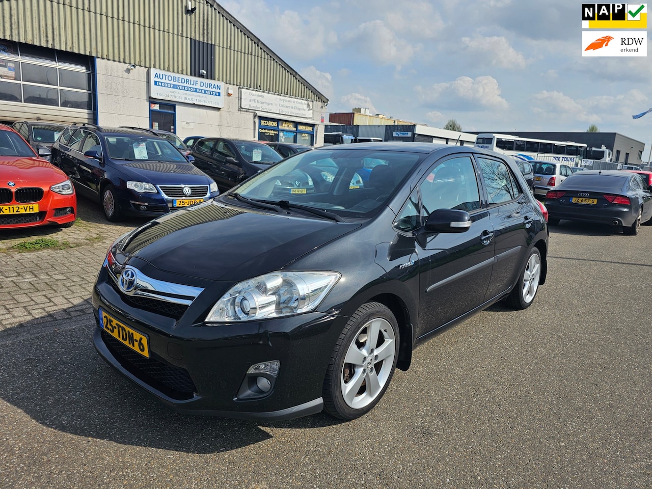 Toyota Auris - 1.8 Full Hybrid Dynamic Business NAP+ Clima Bj:2012 NAP! - AutoWereld.nl