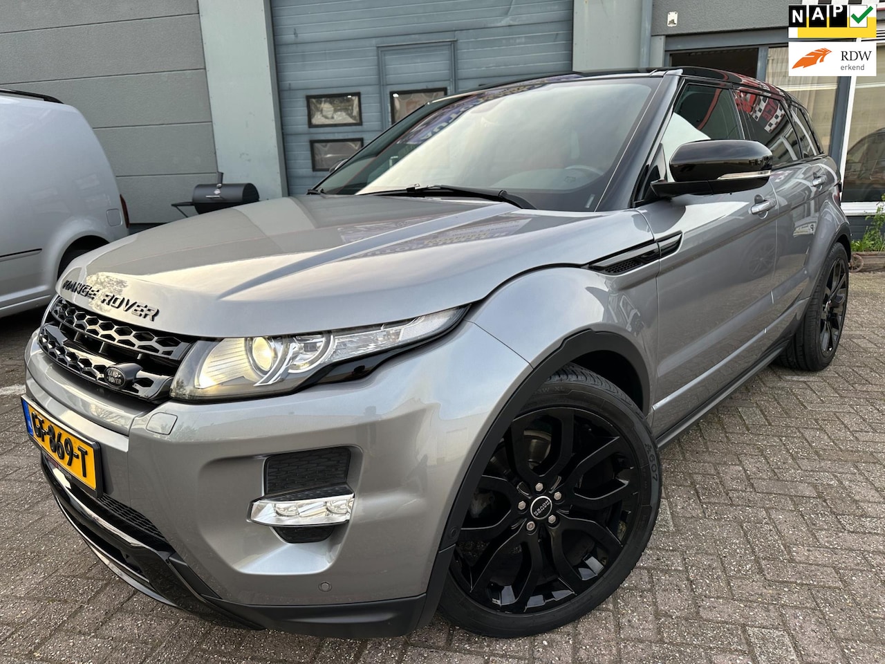 Land Rover Range Rover Evoque - 2.0 Si 4WD PRESTIGE SPORT AUT SVR ZETELS LEER - AutoWereld.nl