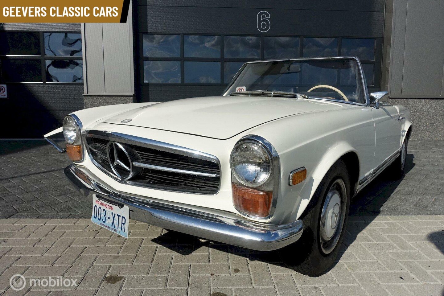 Mercedes-Benz SL-klasse Cabrio - 280SL PAGODE 2 TOPS HANDGESCHAKELD - AutoWereld.nl