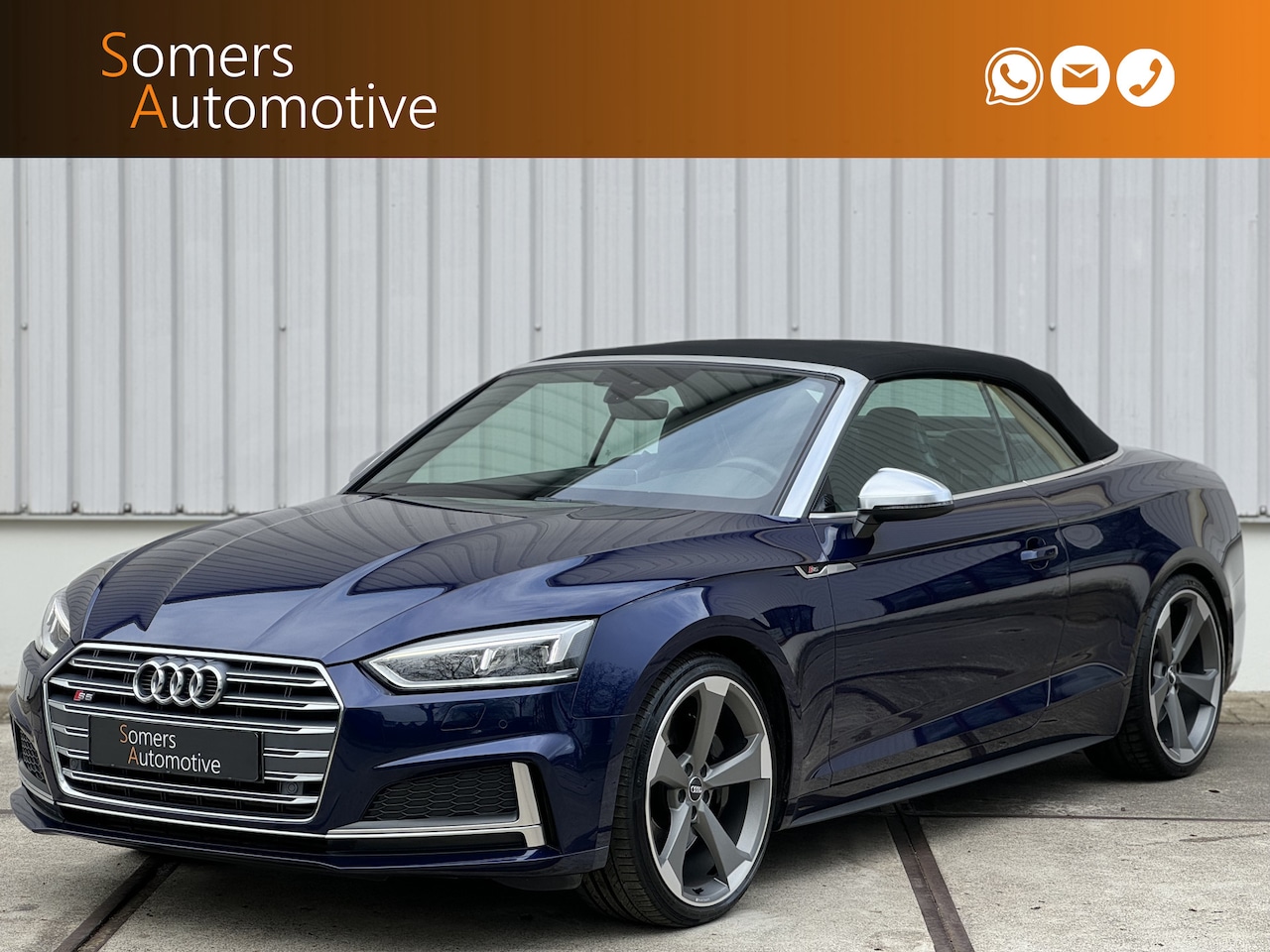 Audi A5 Cabriolet - 3.0 TFSI S5 quattro | Matrix | B&O | 20" | RS Seats | Massage - AutoWereld.nl