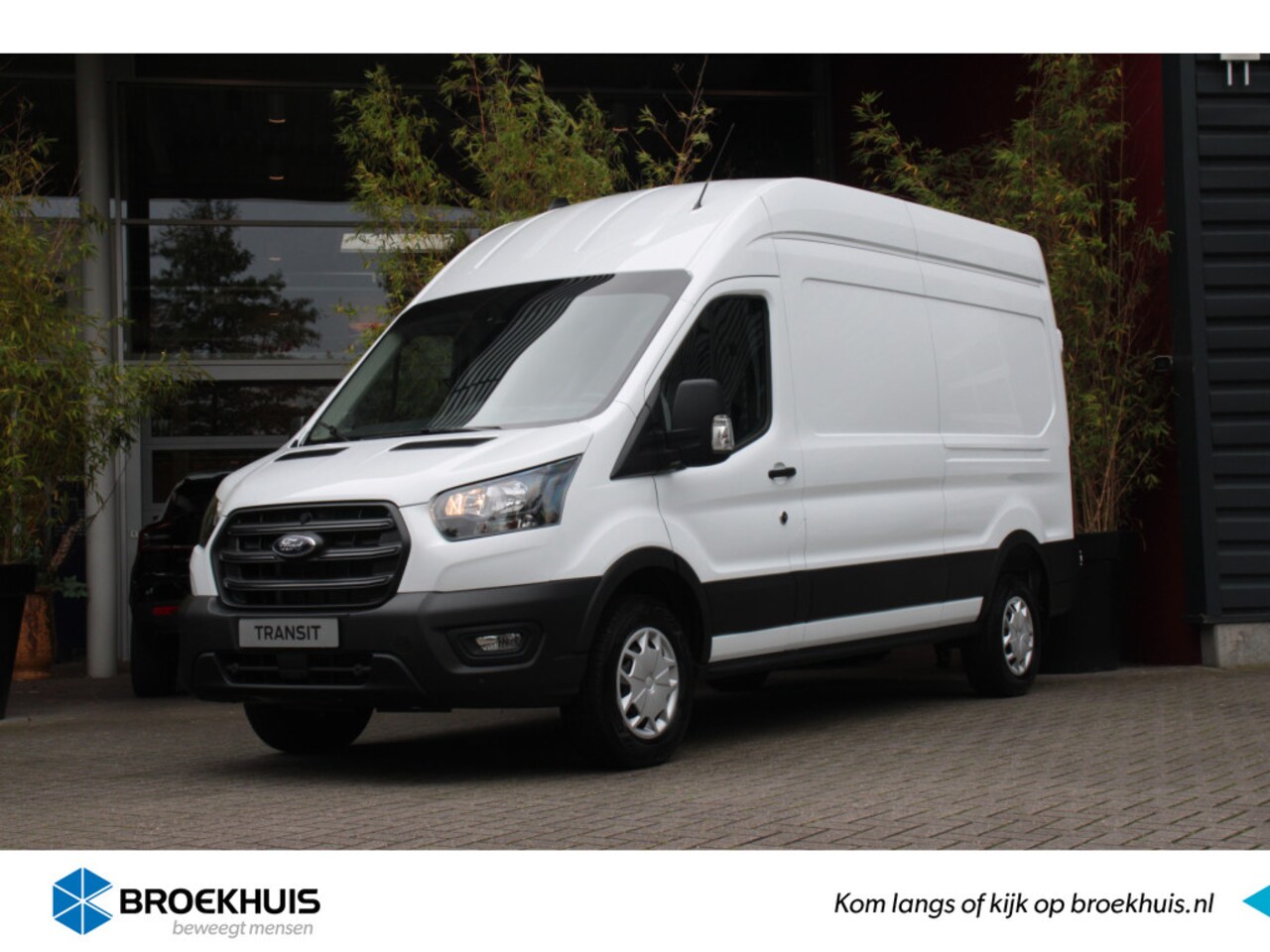 Ford Transit - 350 2.0 165pk L3H3 Trend RWD | Trekhaak | Airbag passagier | Centrale dubbele vergrendelin - AutoWereld.nl