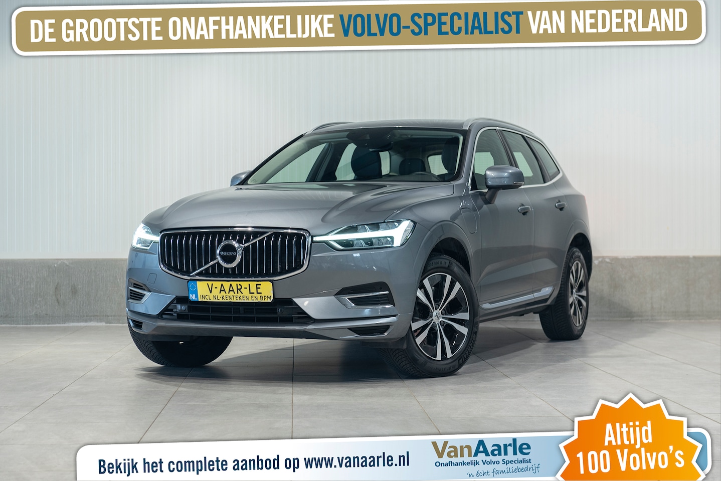 Volvo XC60 - T6 Aut. Inscription Intellisafe Leder Parkeercamera 340pk - AutoWereld.nl