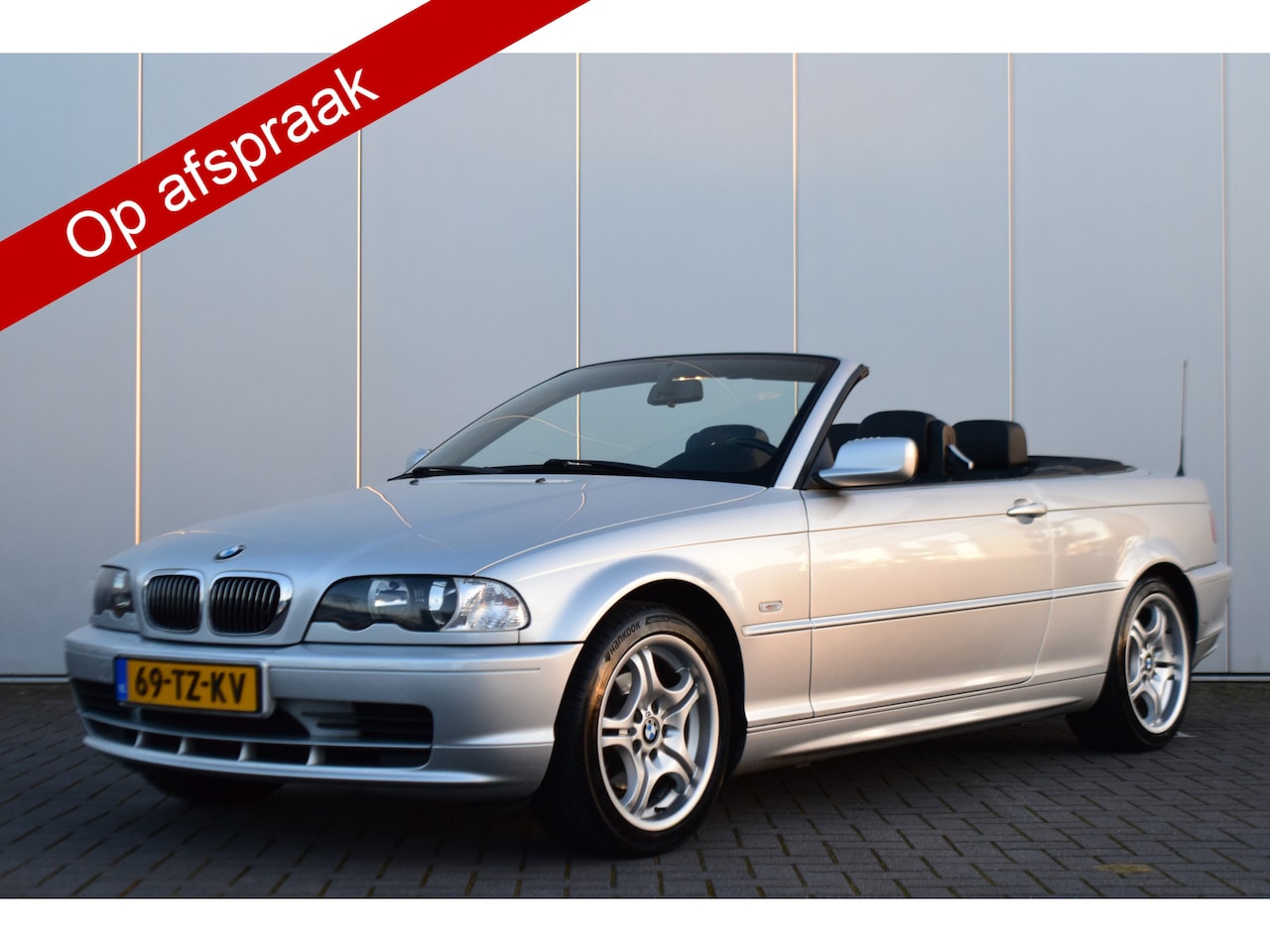 BMW 3-serie Cabrio - 318Ci Executive Automaat Leer Titansilver - AutoWereld.nl