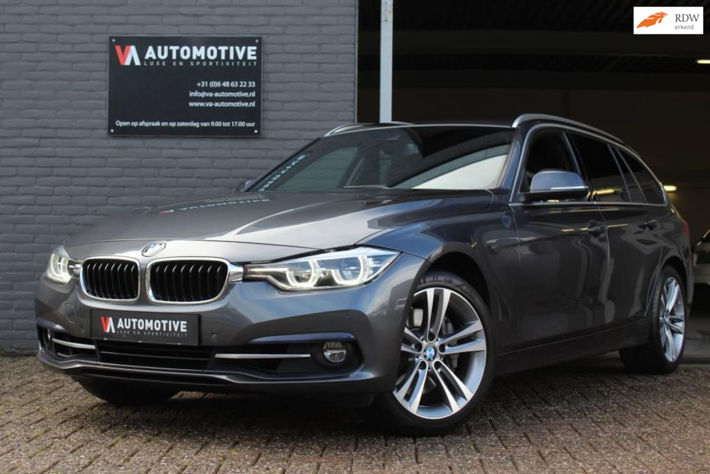 BMW 3-serie Touring - 340iA xDrive SPORT LINE SAG HIFI MEMORY HUD ALARM AHK CA - AutoWereld.nl