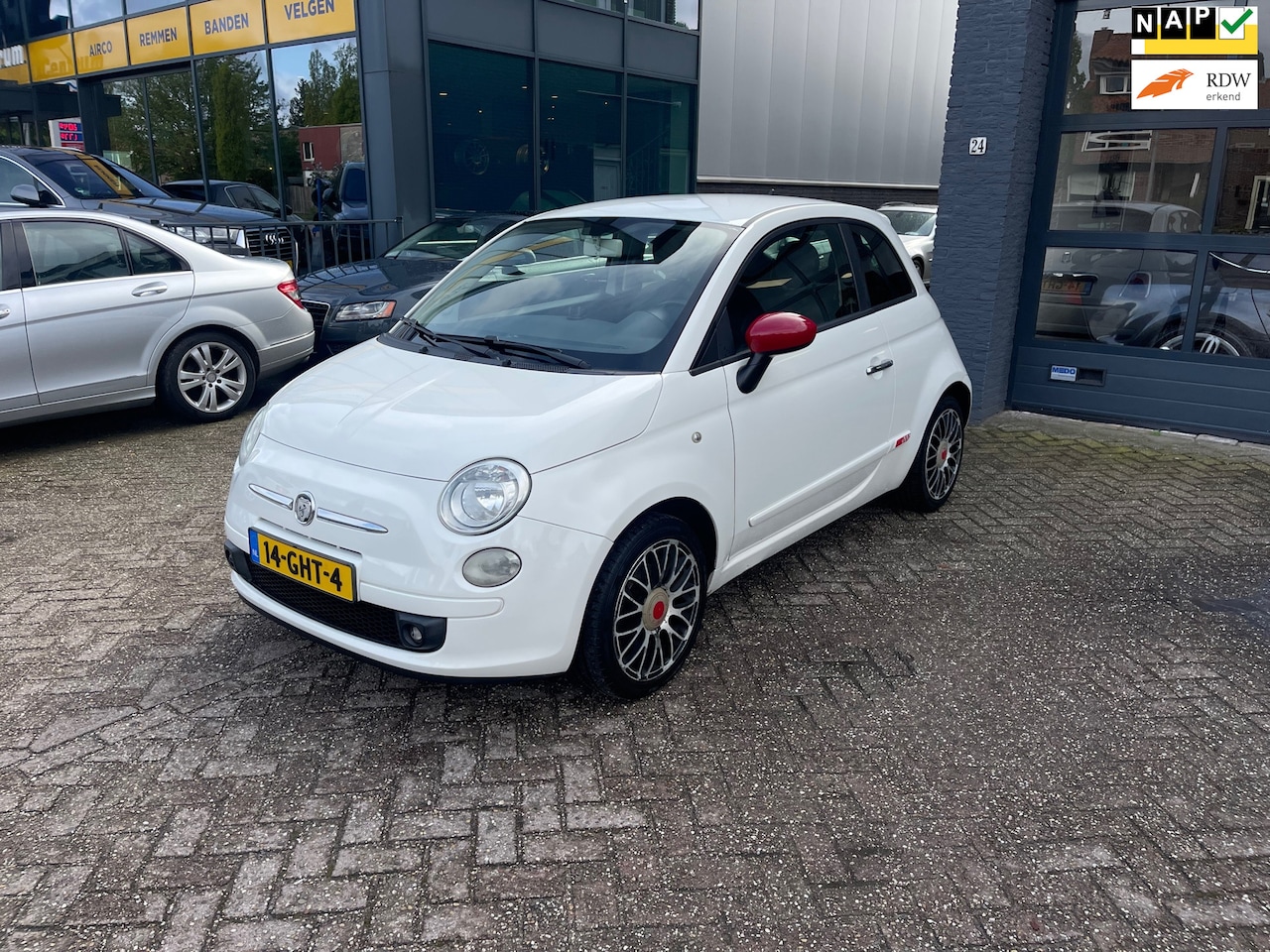 Fiat 500 - 1.4-16V Sport Leder | NW APK | NL AUTO - AutoWereld.nl