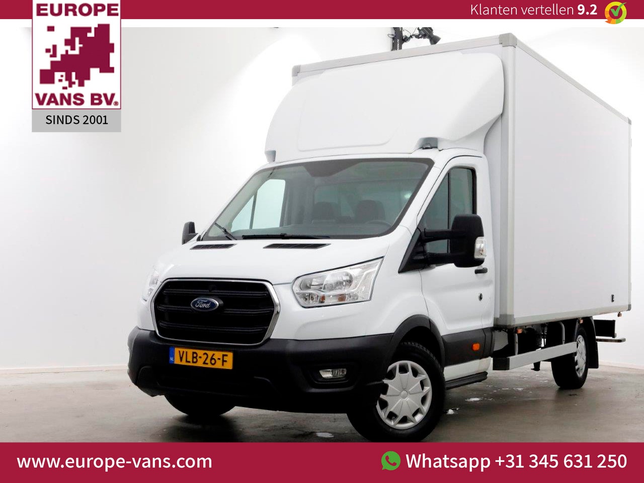 Ford Transit - 350 2.0 TDCI 130pk Trend Bakwagen met achterdeuren 07-2021 - AutoWereld.nl