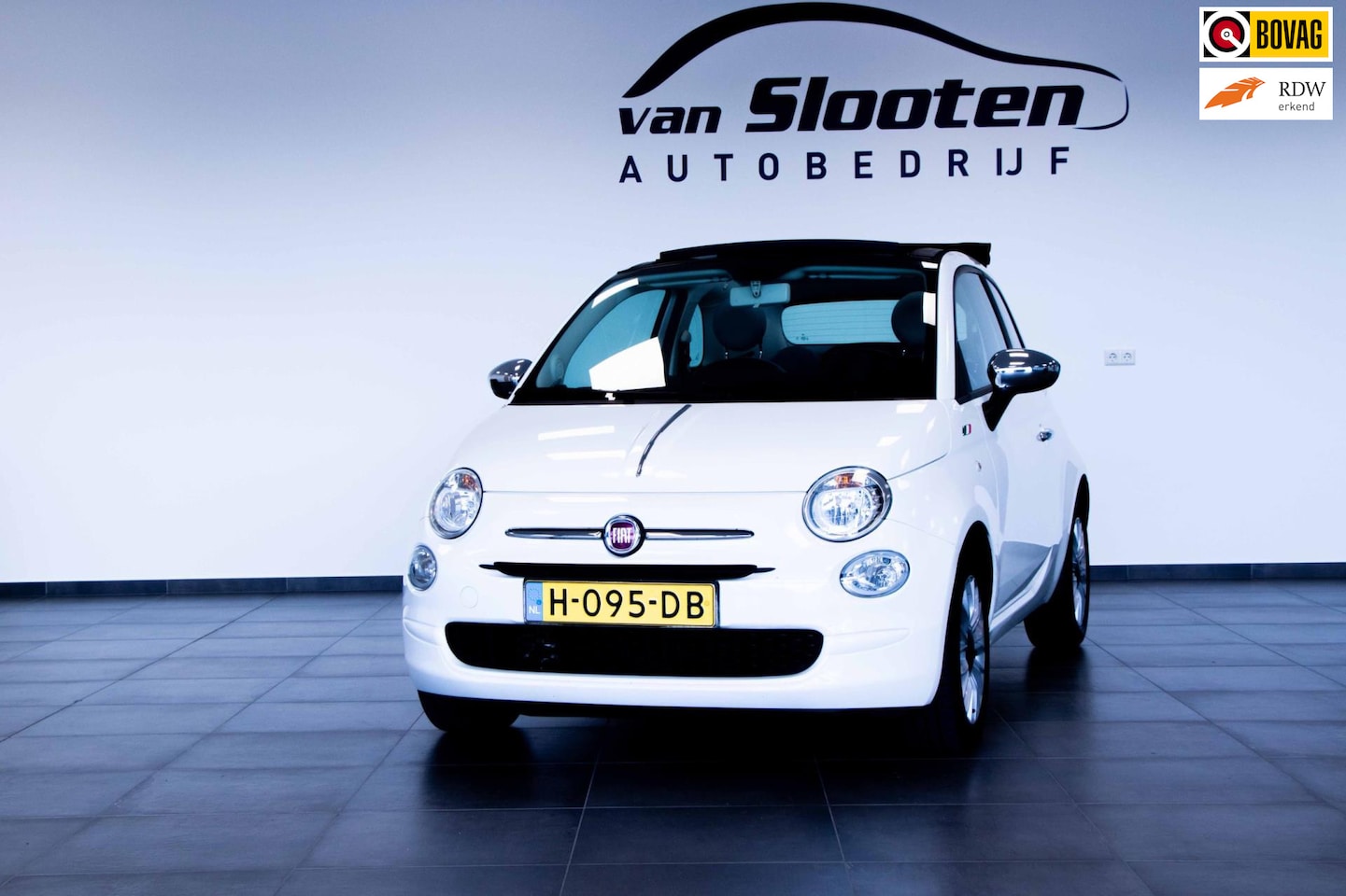 Fiat 500 C - 0.9 TwinAir Turbo Young| Electrisch Softop | Cruise Control| Navigatie| - AutoWereld.nl