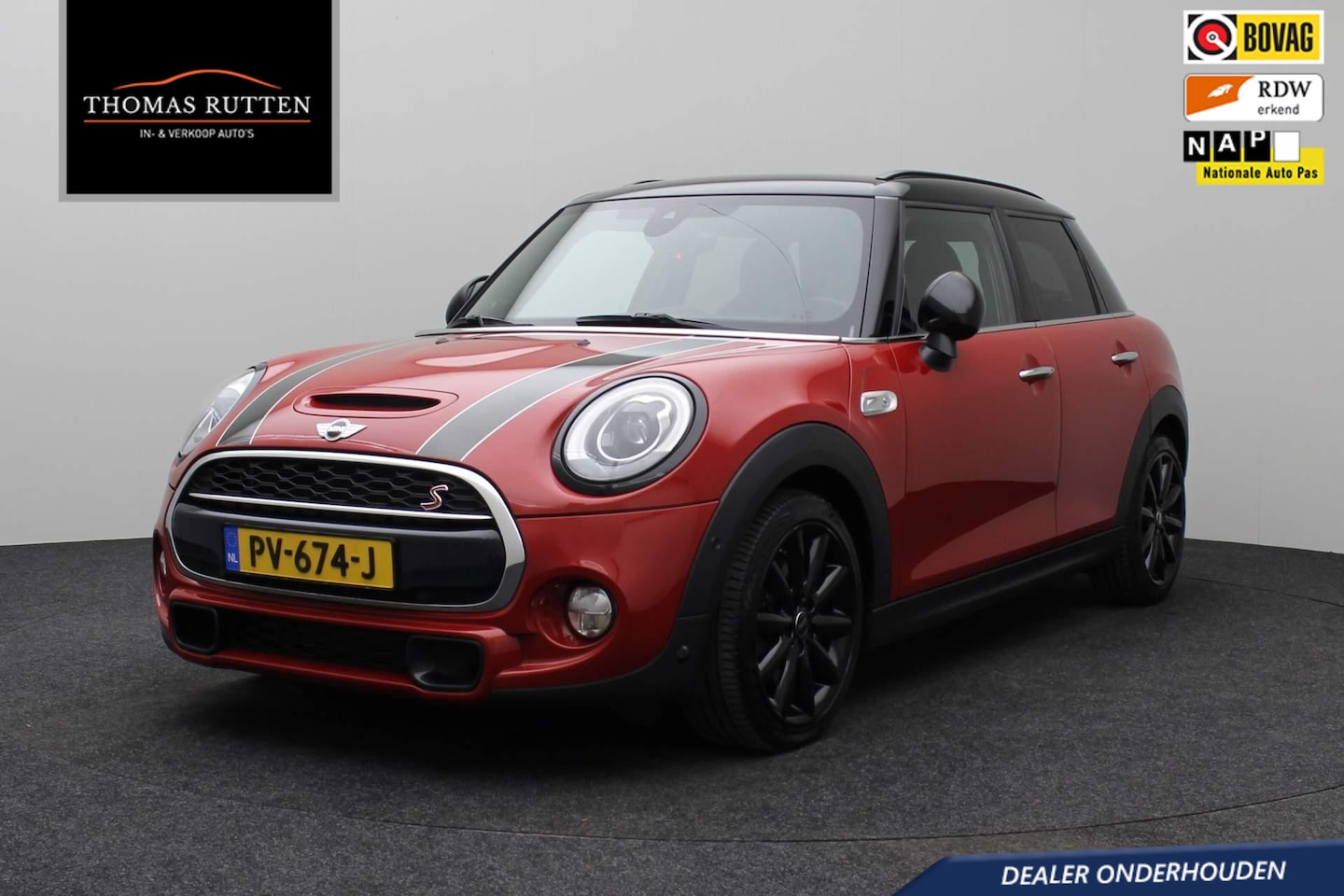 MINI Cooper S - Mini 2.0 Chili Serious Business 2017 | Dealeronderhouden | Airco | Navigatie | Cruise Cont - AutoWereld.nl