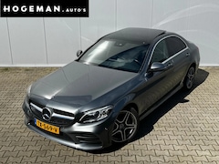 Mercedes-Benz C-klasse - C180 FACELIFT AMG PANORAMADAK LEDER STOELVERWARMING NAP NEDERLANDSE AUTO EERSTE EIGENAAR