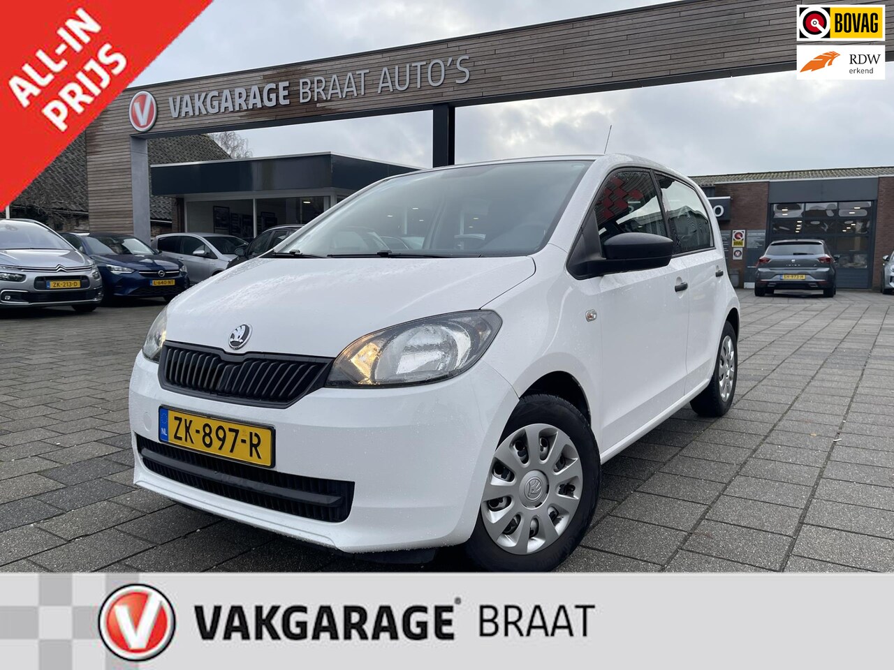 Skoda Citigo - 1.0 l AIRCO l RIJKLAAR l GRATIS HUISGARANTIE! - AutoWereld.nl