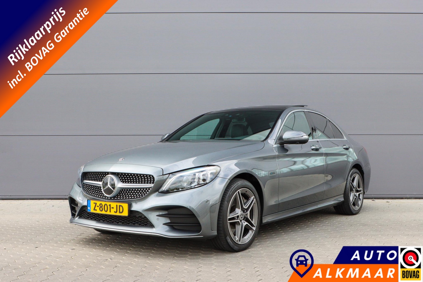 Mercedes-Benz C-klasse - 300 e 4MATIC Premium Plus Pack | Panoramadak | Trekhaak | 360°cam |   Rijklaarprijs - incl - AutoWereld.nl