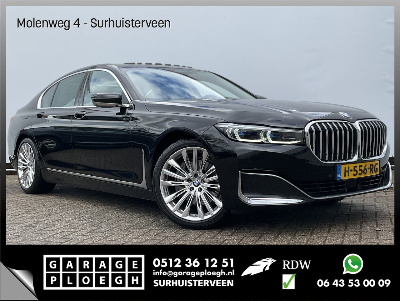 BMW 7-serie - 730d xDrive Vol opties! ACC Pano Softclose Vierwielbesturing High Executive HUD - AutoWereld.nl