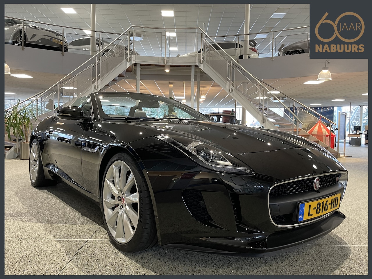 Jaguar F-type - 3.0 V6 Convertible 3.0 V6 340pk Convertible, Meridian, Camera, Navi, 20inch - AutoWereld.nl