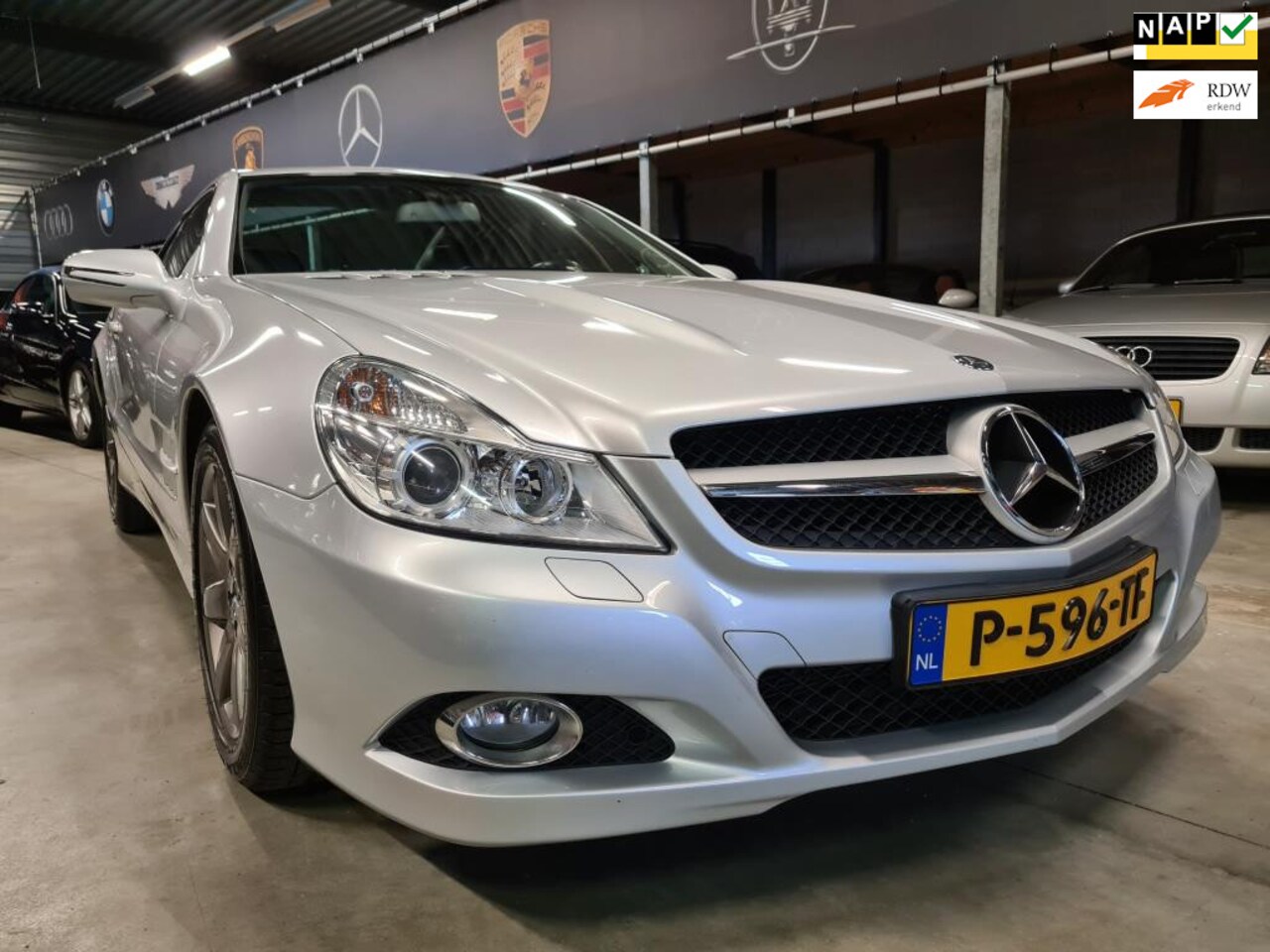 Mercedes-Benz SL-klasse Cabrio - 3.0 Facelift - Leder - Stoelverwarming - Climate Control - Cruise Control - AutoWereld.nl