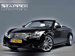 Infiniti G Cabrio - 37 GT 320pk V6 Automaat Premium Org.NL Xenon/Navi/Led/Leer/Bose/Keyless/Camera/Stoelverw./