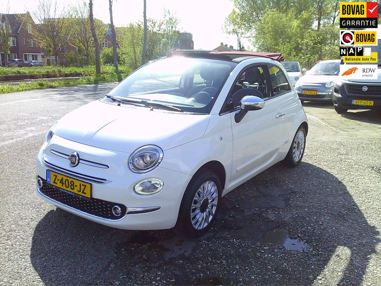 Fiat 500 C - 1.2 Lounge Cabrio / Rijklaarprijs - AutoWereld.nl