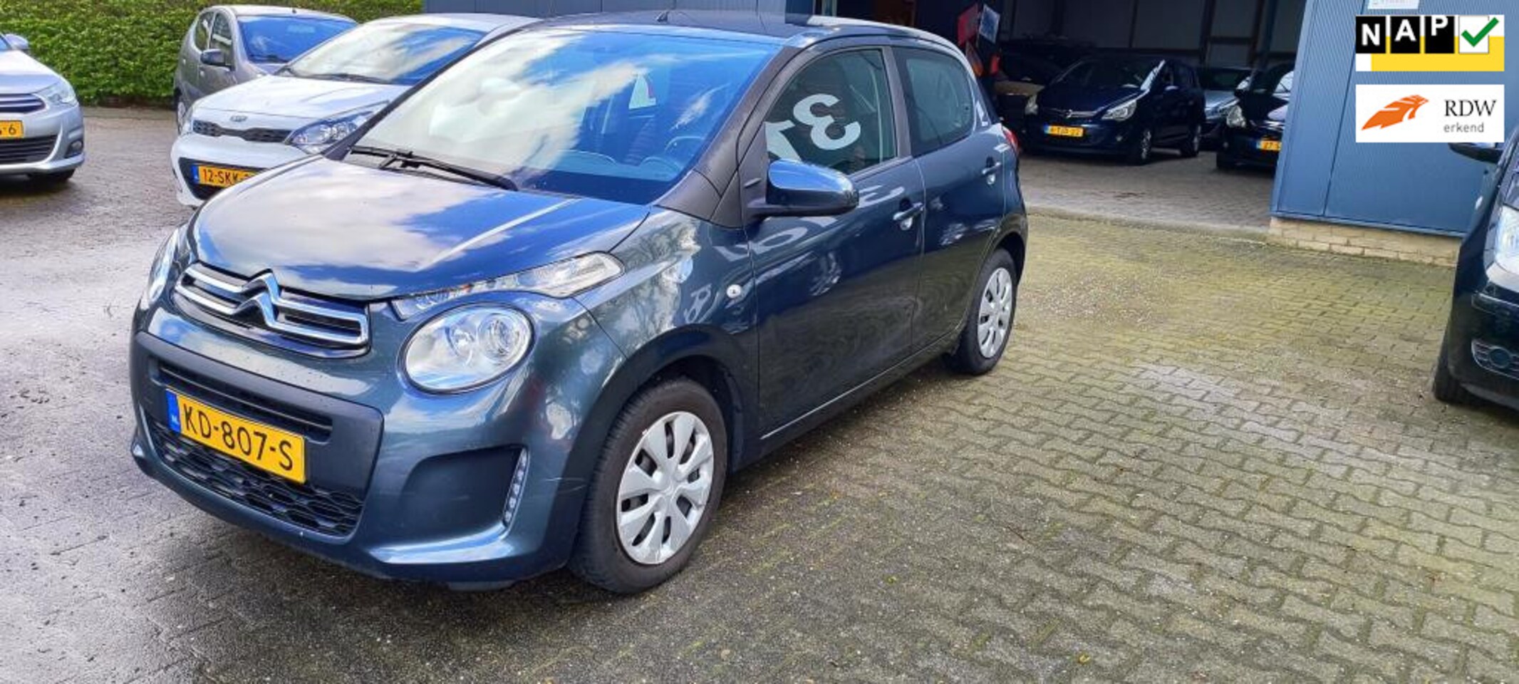 Citroën C1 - 1.0 e-VTi Selection bj 2016 airco - AutoWereld.nl