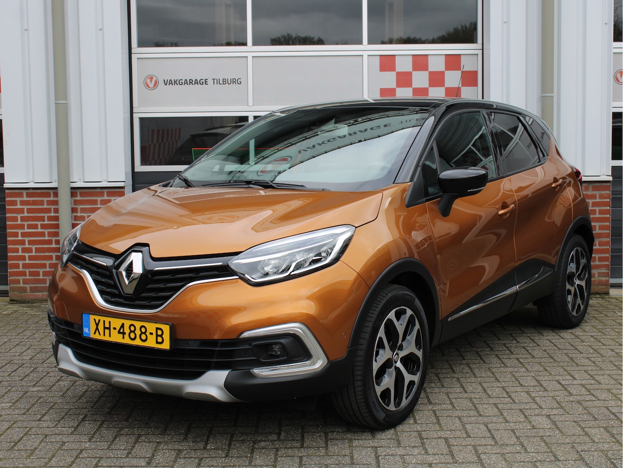 Renault Captur - 0.9 TCe Intens 1e Eig./Dealer onderh./Camera/Sensoren V+A/Inparkeren/Climate/Navi/AppleCar - AutoWereld.nl