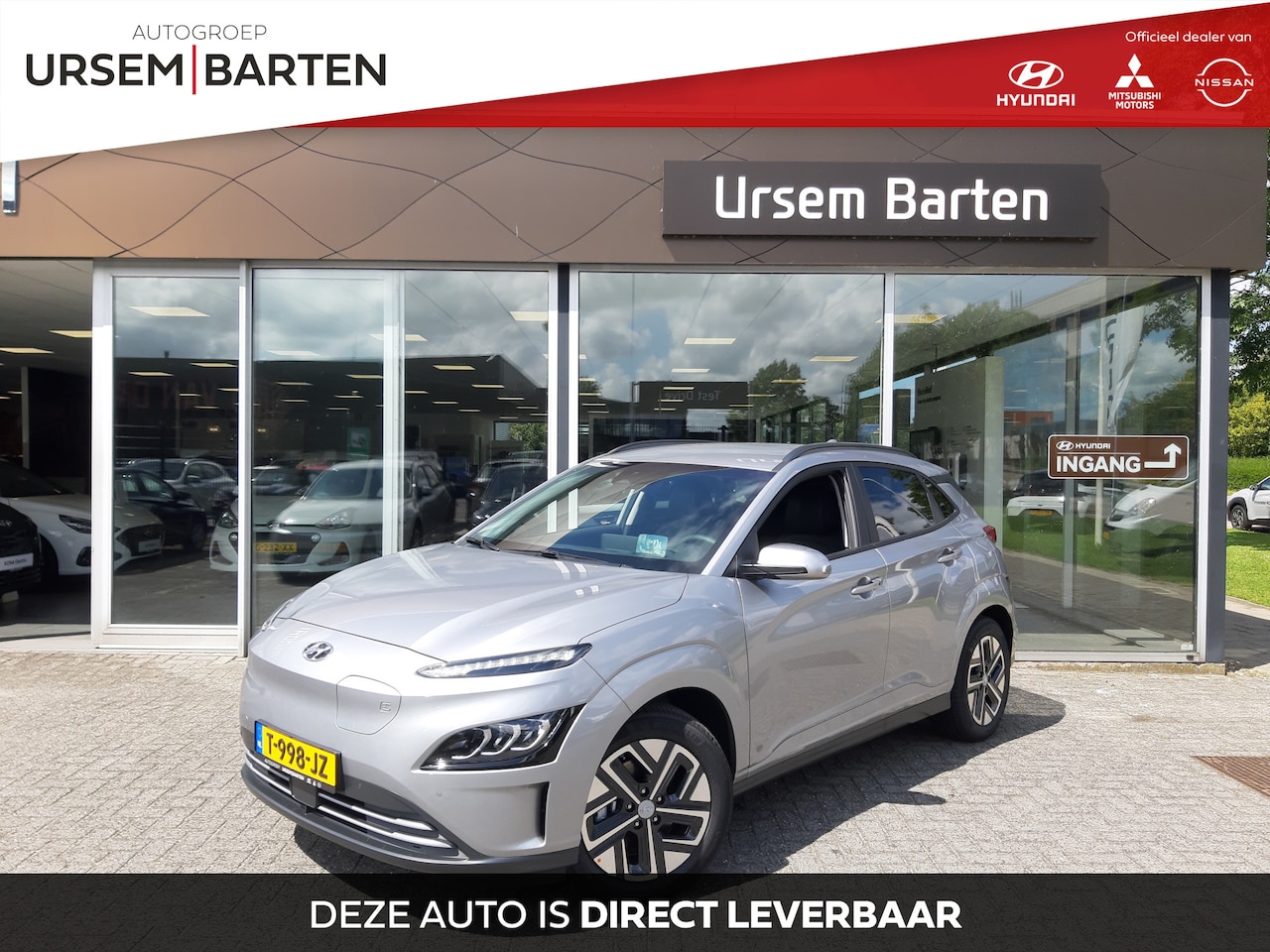 Hyundai Kona Electric - EV Business 64 kWh Navigatie | Leder | - AutoWereld.nl