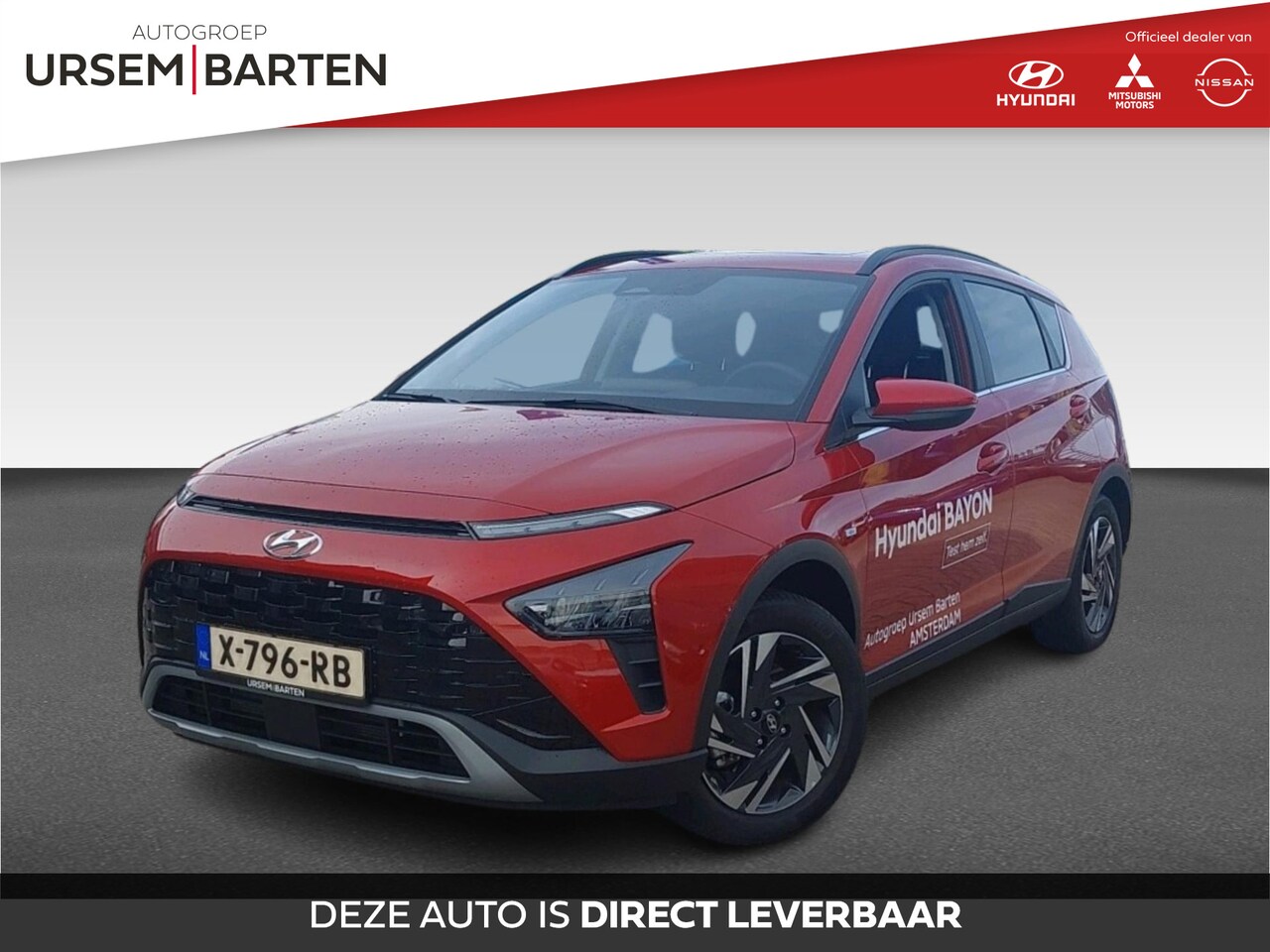 Hyundai Bayon - 1.0 T-GDI Premium Sky | VAN €31.880 VOOR €29.630 Dragon Red - AutoWereld.nl