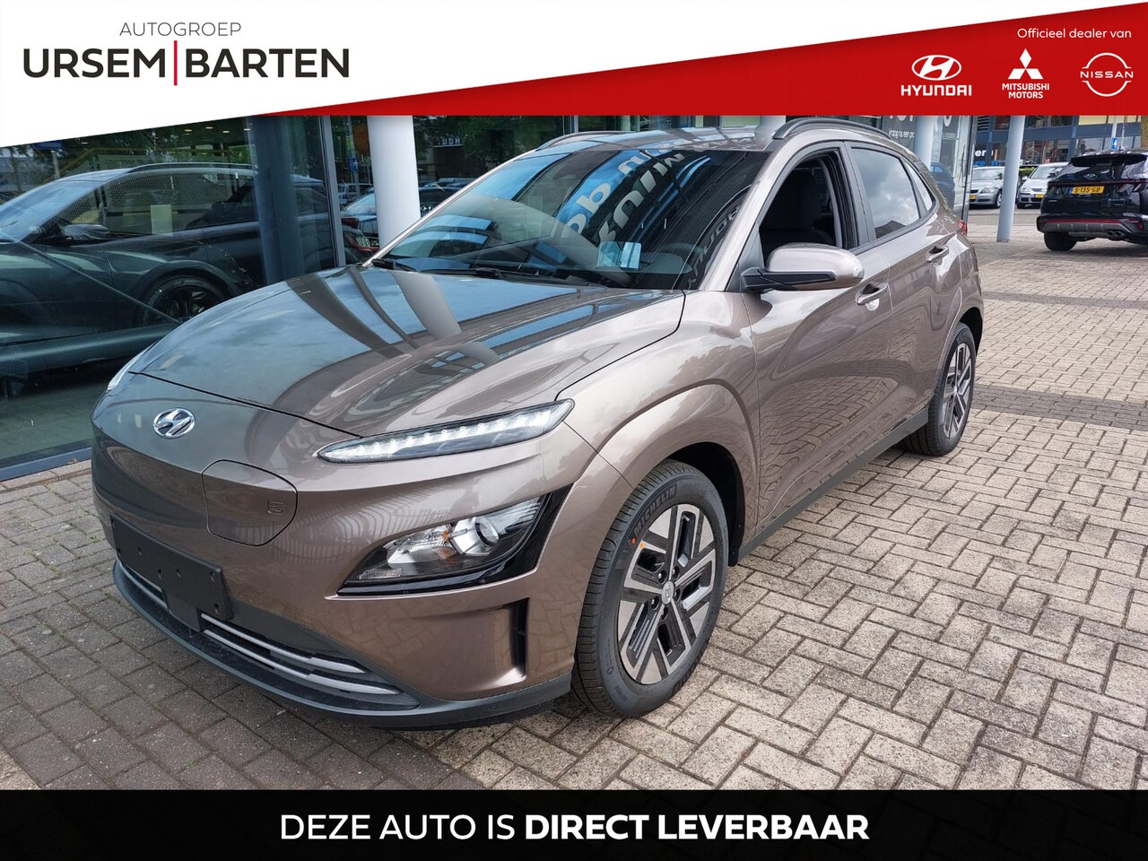 Hyundai Kona Electric - EV Fashion 64 kWh | VAN €46.130 VOOR €38.607,- Silky Bronze - AutoWereld.nl