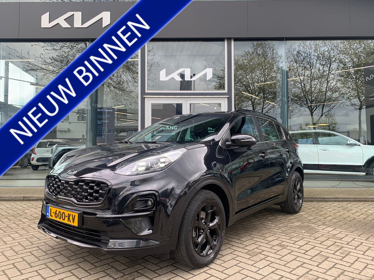 Kia Sportage 1.6 TGDI Black Edition DCT7 Automaat Navi+BT+Cam ECCAirco Cr.Control Stoel.Verw